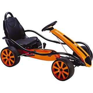 KETTLER Sport Kid Racer Pedal Car, Orange/black