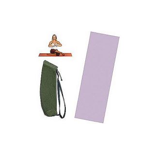 Cap Barbell 1/8 Yoga Mat with Mesh Carrying Bag (Light Purple) (HHY 002LP)