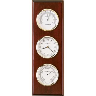 Howard Miller 625 249 Shore Station Clock with Barometer and Thermometer (30683)