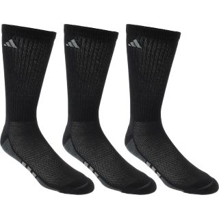 adidas Mens ClimaCool Superlite Crew Socks   3 Pack   Size Large,