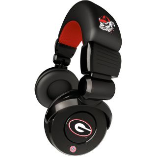 iHip Georgia Bulldogs Pro DJ Headphones with Microphone (HPCGADJPRO)