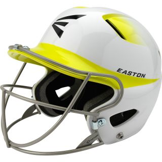 EASTON Senior Natural Two Tone Softball Batting Helmet   Size Sr, White