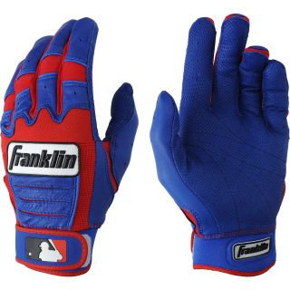 FRANKLIN MLB CFX Pro Adult Baseball Batting Gloves   Size Large, Grey/white