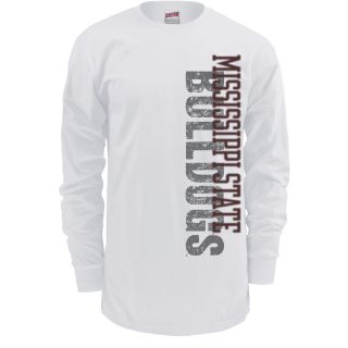 MJ Soffe Mens Mississippi State Bulldogs Long Sleeve T Shirt   Size Large,