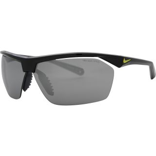 NIKE Tailwind 12 Sunglasses, Black/volt