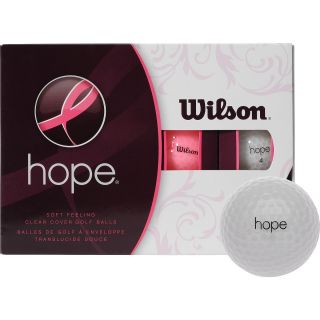 WILSON Womens Hope Golf Balls   12 Pack   Size 12 pack, Pink