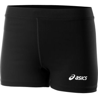 ASICS Womens Low Cut Shorts   Size XS/Extra Small, Black