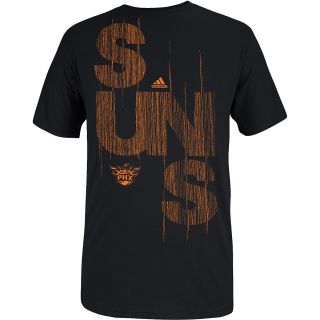 adidas Mens Phoenix Suns Written Out Short Sleeve T Shirt   Size Xl, Black