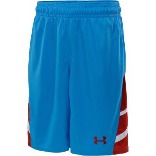 UNDER ARMOUR Mens Big Timin Basketball Shorts   Size Xl, Electric Blue/red