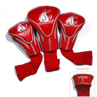 Team Golf Washington State University Cougars 3 Pack Contour Head Covers