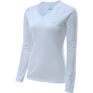 COLUMBIA Womens Zero Rules Long Sleeve Shirt   Size XS/Extra Small, White