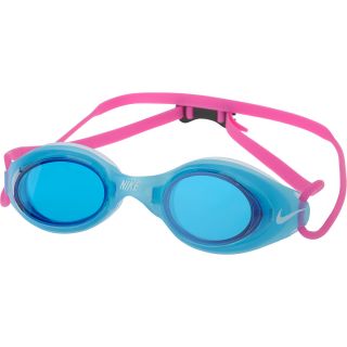 NIKE Hydrowave II Swim Goggles   Size Small, Blue/blue