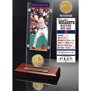 The Highland Mint Xander Bogaerts Ticket & Minted Coin Acrylic Desk Top