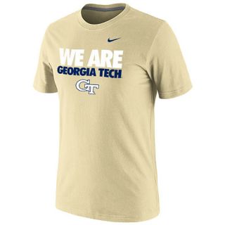 NIKE Mens Georgia Tech Yellow Jackets We Are Georgia Tech Classic Short Sleeve