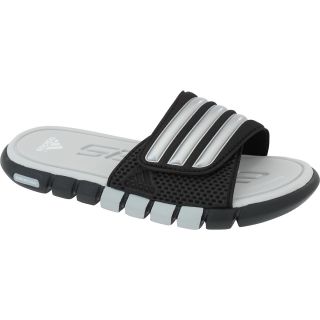 adidas Kids adiLight SUPERCLOUD Slides   Size 6, Black/silver