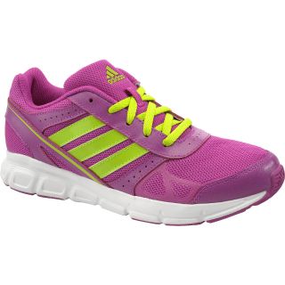adidas Girls Hyperfast K Running Shoes   Size 6, Pink/white