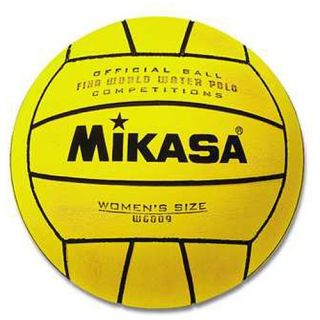 Mikasa Official FINA Womens Water Polo Ball (W6009)