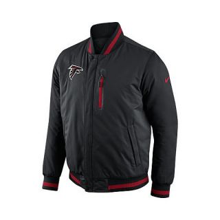 NIKE Mens Atlanta Falcons Full Zip Padded Reversible Defender Jacket   Size