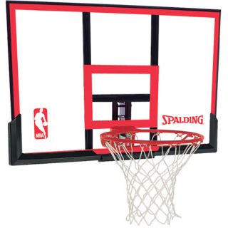 Spalding 79354 NBA 48 Inch Slam Jam Basketball Backboard and Rim Combo (79354)