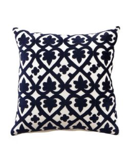 Navy & White Venice Collection 18Sq. Pillow