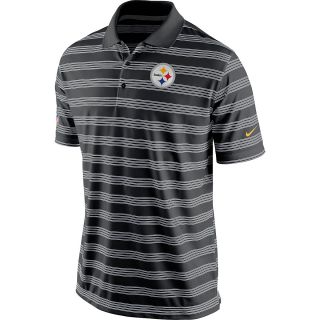 NIKE Mens Pittsburgh Steelers Dri FIT Preason Short Sleeve Polo   Size Xl,