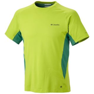 Columbia Sportswear Freeze Degree Crew Shirt   UPF 50  Short Sleeve (For Men)   BLACK (L )
