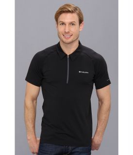 Columbia Freeze Degree S/S Polo Mens Short Sleeve Pullover (Black)