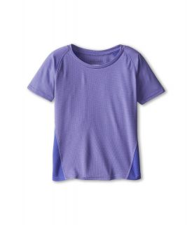 Columbia Kids Silver Ridge III S/S Tech Tee Girls T Shirt (Purple)