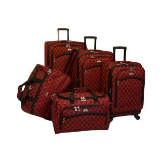 American Flyer Madrid 5 pc. Spinner Upright Luggage Set