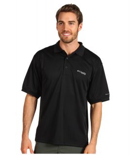 Columbia Perfect Cast Polo Mens Short Sleeve Pullover (Black)