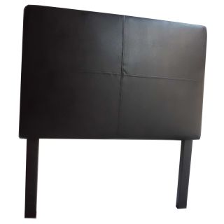 Visionxpro,inc. Classic Faux Leather Twin size Headboard With Nail Head Brown Size Twin