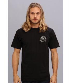 Brixton Standard Fit Oath S/S Tee Mens T Shirt (Black)