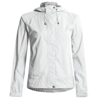 White Sierra Trabagon Rain Jacket   Waterproof (For Women)   NAUTICAL BLUE (L )