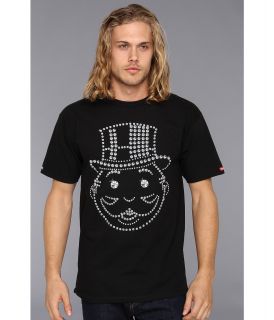 Crooks & Castles Crooks x Monopoly Big Face Karat Knit Crew T Shirt Mens T Shirt (Black)