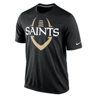 Nike Legend Icon (NFL New Orleans Saints) Mens T Shirt   Black
