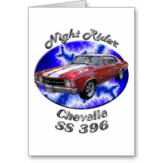 Chevy Chevelle SS 396 Tall Note/Greeting Card