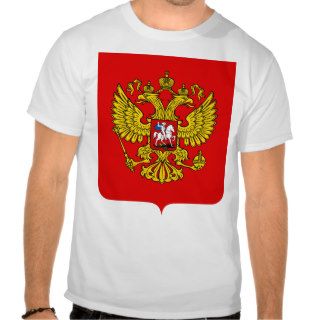 Coat of Arms of the Russian Federation T shirts
