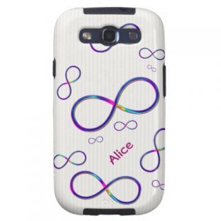 Personalizable Colorful Geek Infinity Samsung case Samsung Galaxy S3 Covers