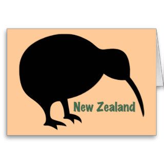 Kiwi Bird   New Zealand Card