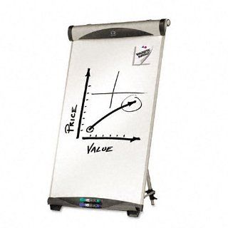 Quartet  Euro Magnetic Dry Erase Easel, 27 x 39, White    Sold as 2 Packs of   1   /   Total of 2 Each  Electric Erasers 