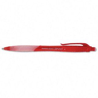 Paper Mate  Pro FIT Retractable Ballpoint Pen, Red Ink, Medium, 1.2 mm    Sold as 2 Packs of   12   /   Total of 24 Each 