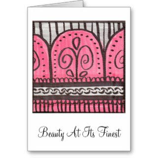 Beauty At Its Finest; I Love You Mom Classy Design Greeting Cards