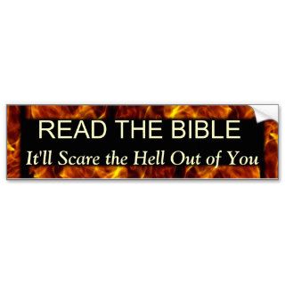 "Read the Bible" Bumper Stickers