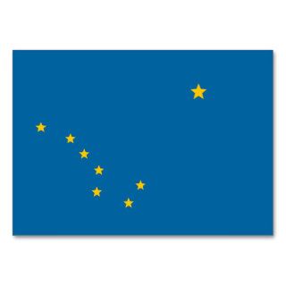 State of Alaska flag Business Cards