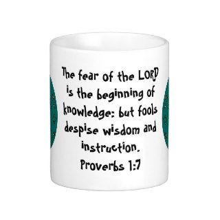 Bible Verses Wisdom Quote Saying Proverbs 17 Coffee Mugs