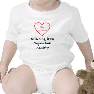 Separation Anxiety Baby T shirts