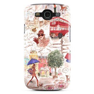 London Design Clip on Hard Case Cover for Samsung Galaxy S3 GT i9300 SGH i747 SCH i535 Cell Phone Cell Phones & Accessories