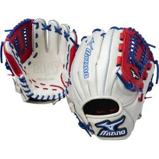 Mizuno Mvp Prime Se P/If Ltd Ed 11.5In Slv/Red/Ryl  Baseball Infielders Gloves  Sports & Outdoors