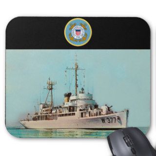 US Coast Guard Cutter Rockaway WAVP 377 Mousepads