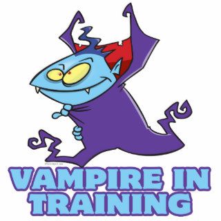 vampire in training funny cartoon photo cutouts